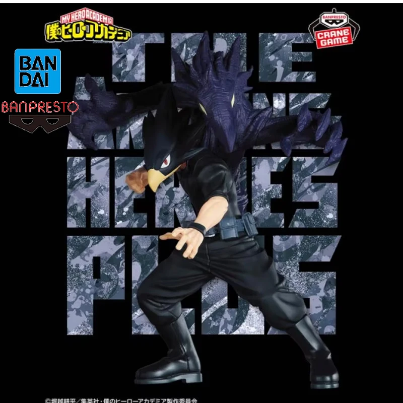 

Original Bandai Banpresto My Hero Academia The Amazing Heroes Fumikage Tokoyami Anime Action Figures Model Desktop Decoration
