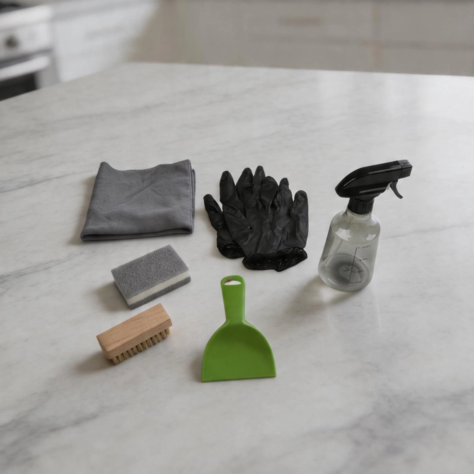 For Marble Surfaces Headstone Cleaner Kit Black Comprehensive Headstone Cleaning Kit Microfiber Cleaning Cloth