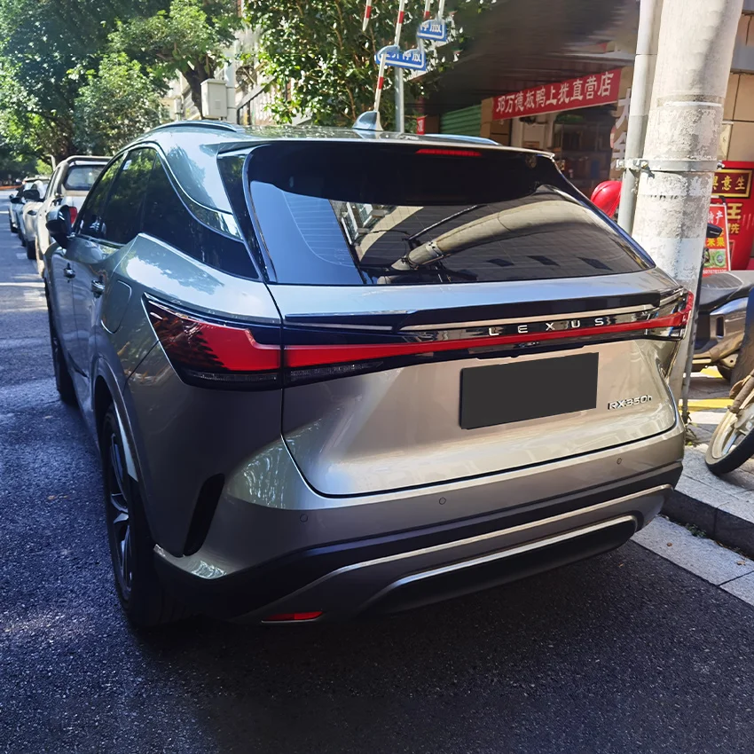 For 2023-2026 Lexus RX 350H 450H 500H Rear Trunk Lid Middle Spoiler Lip Wings Car Exterior Tuning Trim Body Kit Accessories