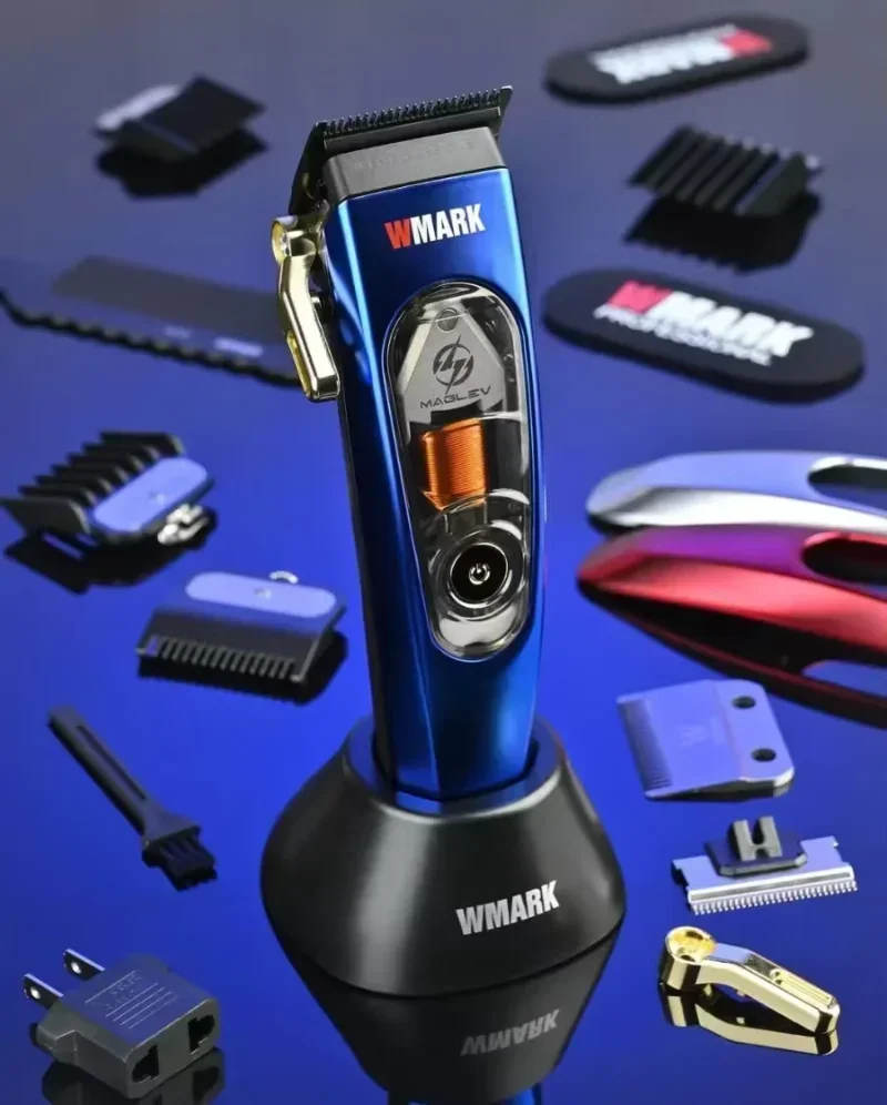 Cortadora de pelo WMARK NG-9004 para hombres, motor MAGLEV 10000RPM, máquina más corta de pelo, cortauñas recargables inalámbricas