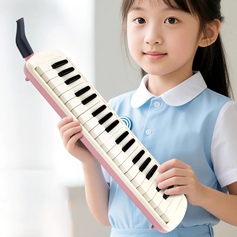 Professional Melodica 32/37 Keys Children Music Keyboard Primary School Teaching Melodicas Portable Beginner Keyboard Instrument