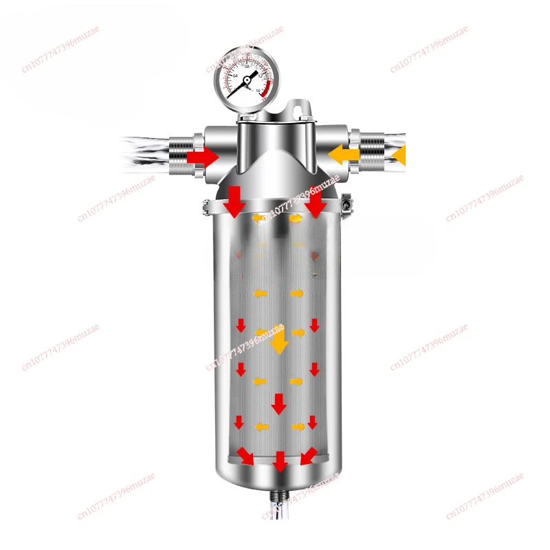 

Intelligent Car Front Stainless Steel Single Core 5-inch Corrosion-resistant Ternary Lithium Battery Filter
