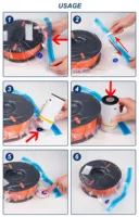 3D Printer Filament Storage Bags – Vacuum-Seal Dry Bags for PLA, ABS and PETG Spools – view 2
