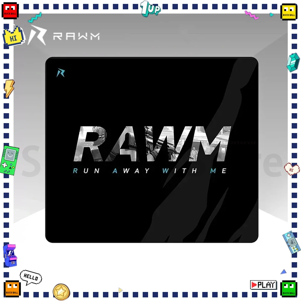 

Rawm Gp-Sr2 E-Sports Mousepad Sweat-Proof Cushion Scr Mousepad 4mm Rubber Mouse Pad Ergonomics Pc Gamer Accessories Gaming Gifts