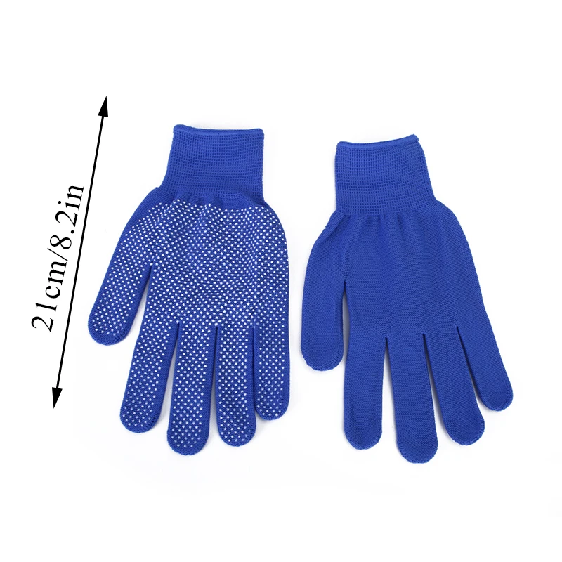 Anti-slip Wear Resistant Nylon Full Finger Gloves Garden Work Gloves For Women Men Anti-UV Outdoor Riding Cycling Gloves Mittens