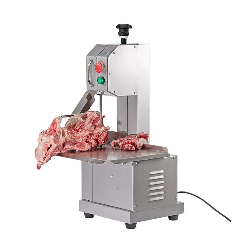 Electric Stainless Steel Electric Meat Bone Cutting Saw Machine Meat Slaughtering Machine Meat Cutting Machine Large Workbench