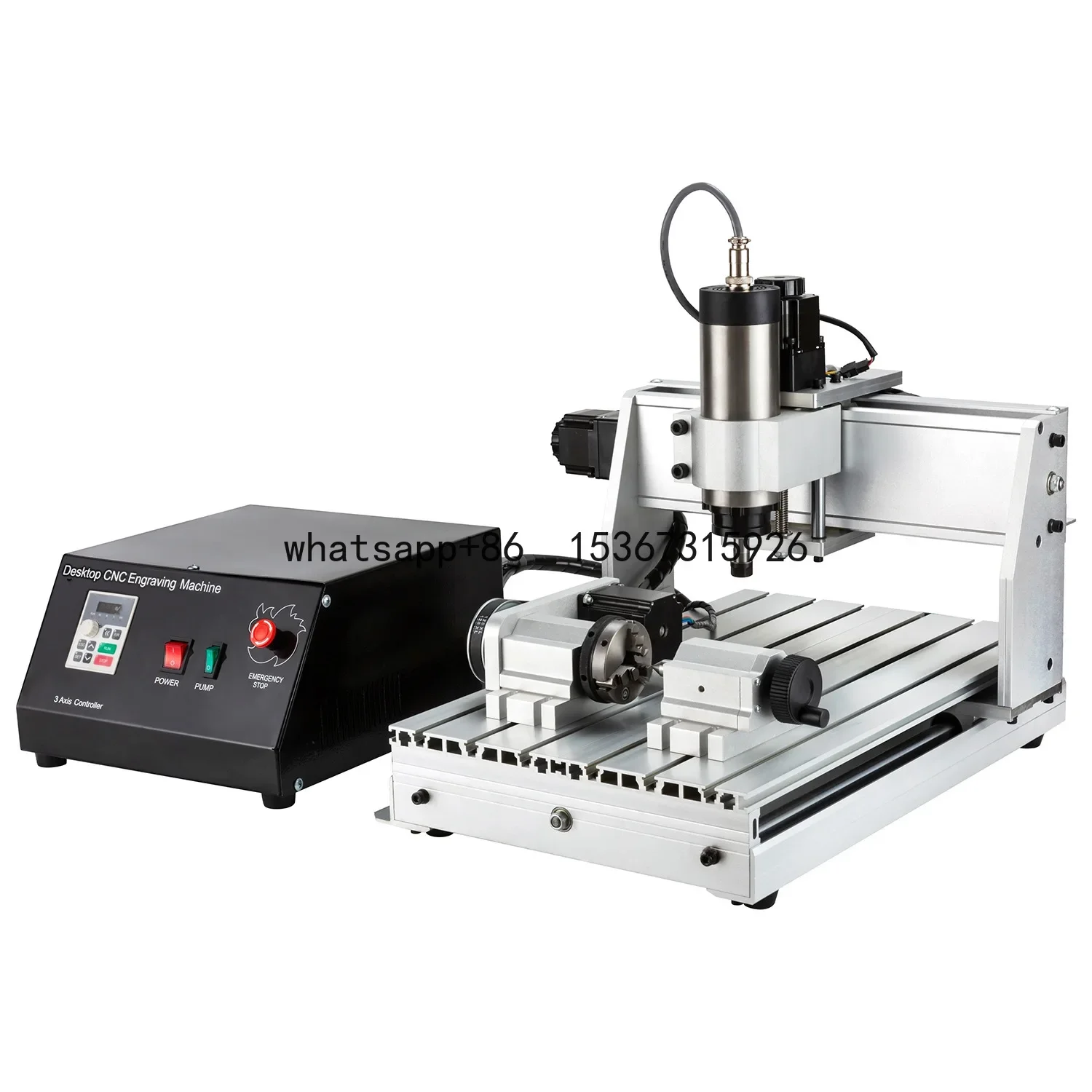 

Engraver Machine 4 Axis 3040 CNC Router Engraver 800W Desktop Wood Engraving Drilling Milling Machine 3D Wood