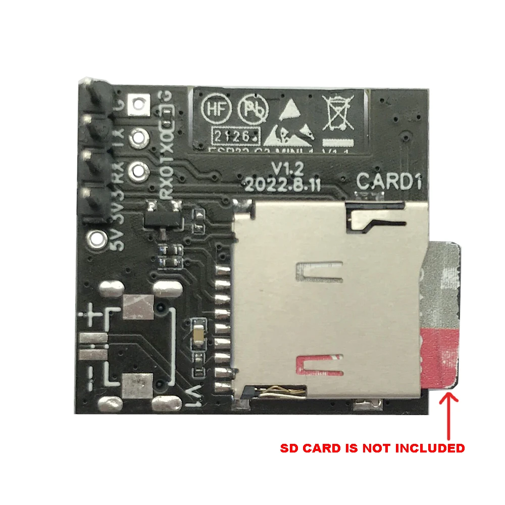 April logger - UART SD logger Development Board based on ESP32 C3 with DS1302 RTC module