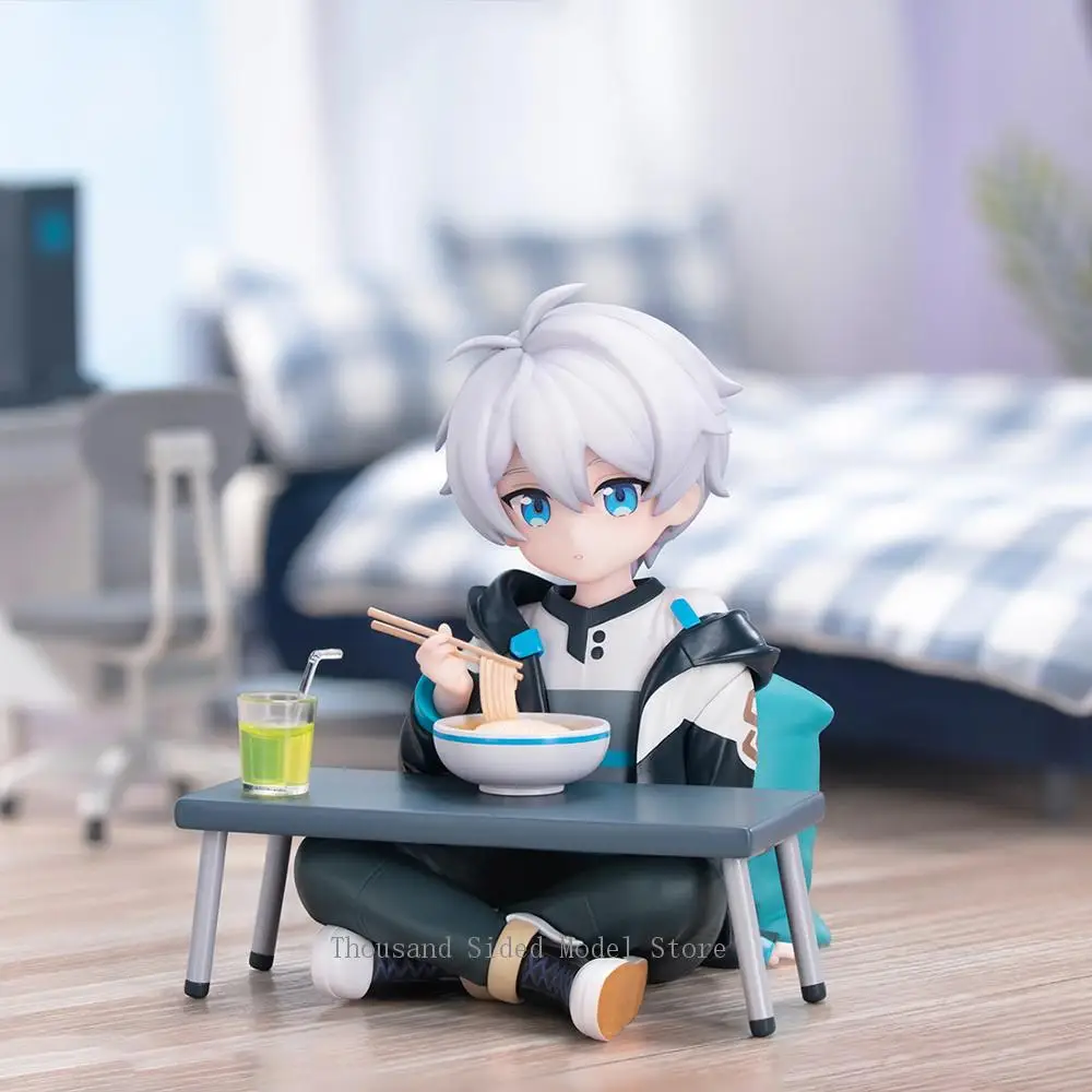 

Original Myethos Honkai Impact 3 Kevin Kaslana Little Flamechasers Ver. Genuine Q-version Anime Figure PVC Model Collectible Toy
