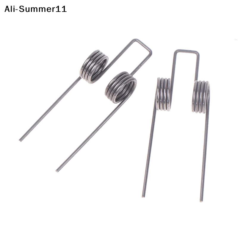 【1a1】2PCS Double Torsion Spring 1.1 Wire Diameter 10.5mm Outside Diameter Strong Torsional Spring
