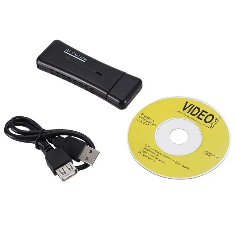 USB High-definition HDTV 1 Channel Capture Card 1 Channel HDTV Monitoring Compatible with All Operating Systems Can Be OEM