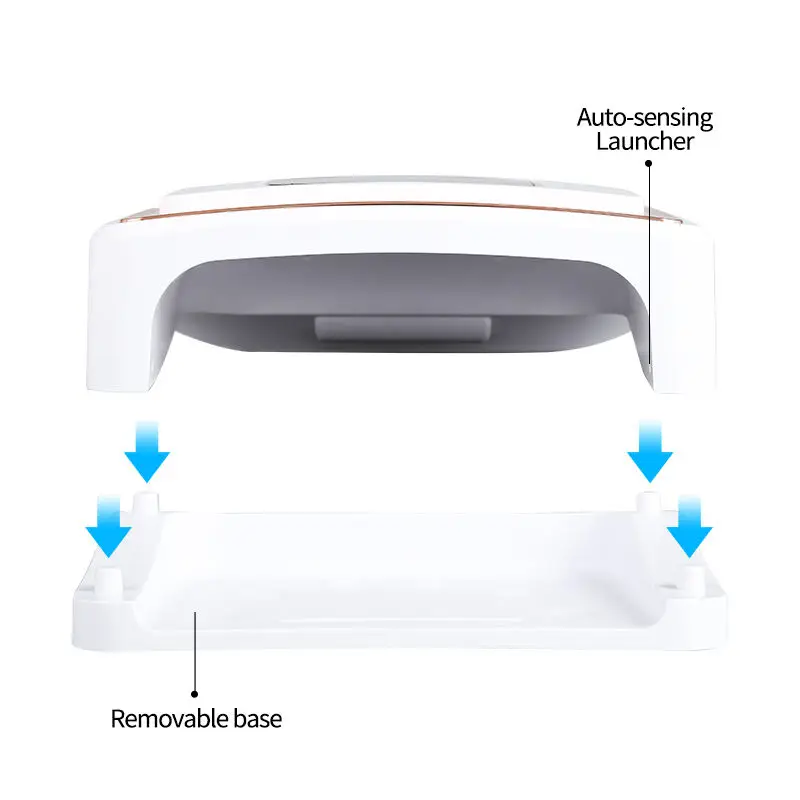 120W สวิตช์อัตโนมัติฟังก์ชั่นจับเวลา30ชิ้นไฟ LED ชาร์จได้โคมไฟเจลยูวีสำหรับเล็บจอแสดงผลดิจิตอล4จับเวลา