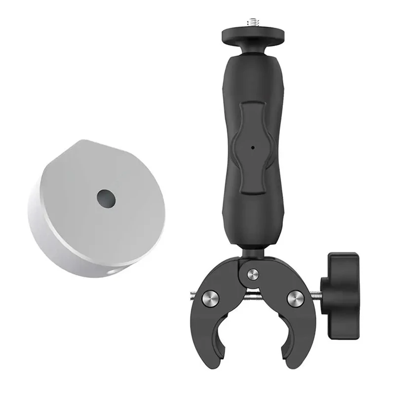 For Starlink Mini Round Tube Mount Pea Pod Bracket With 1/4 Screw Adapter Ethernet Satellite Bracket Fixing Clip Kit