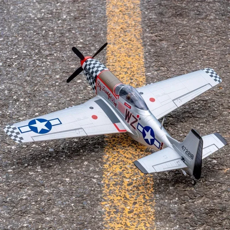 Fms 800mm P51 Mustang puszczania samolotów elektroniczny pilot zdalnego sterowany Model samolotu prezent urodzinowy Ii wojny światowej prawdziwa Model samolotu