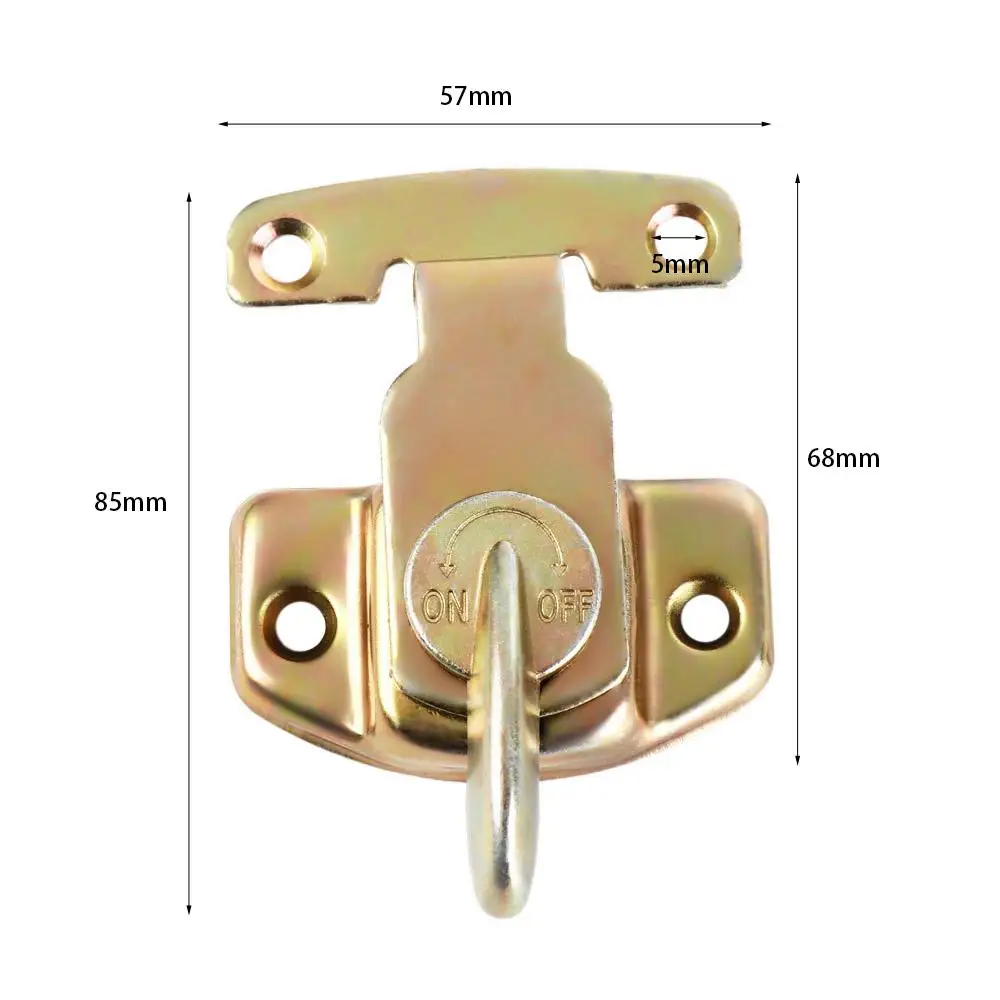 Furniture Hardware Corrosion Resistance Table Locks Smooth Surface Metal Dining Table Buckles Gold Tables Drawers