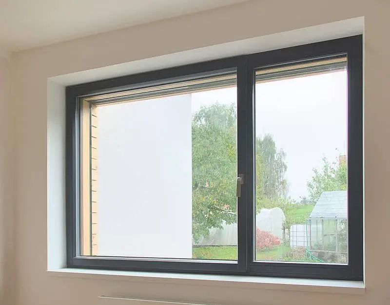 Neues Design für Fenster, Baumaterial, doppelt glasiertes Fenster aus gehärtetem Glas, Aluminiumprofil, Neig- und Drehmarkise, Flügelfenster