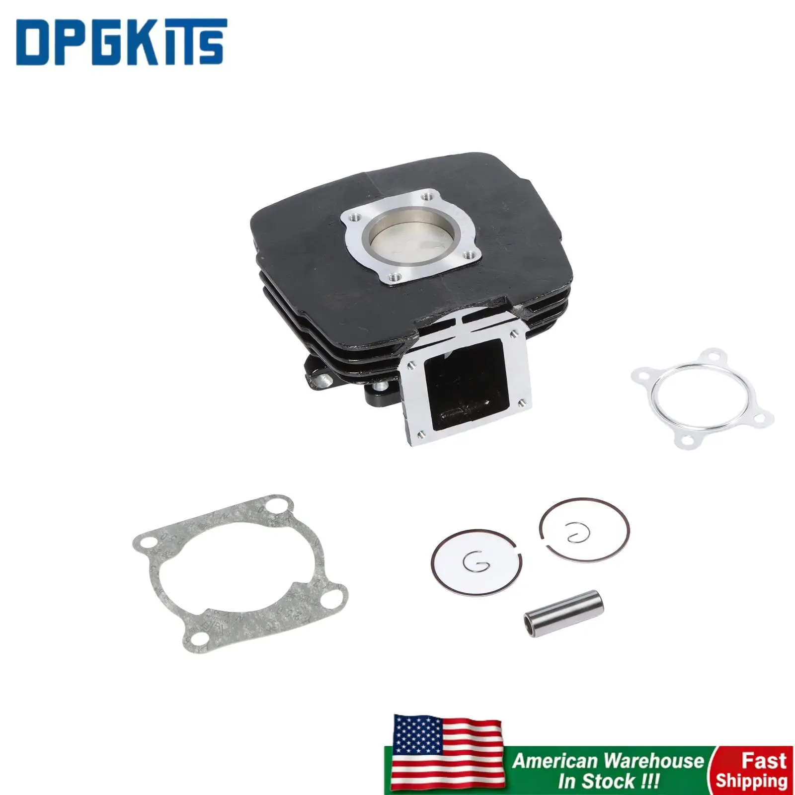 

DPGKITS 56mm Motorcycle Cylinder Piston Cylinder Gasket kits 1974-1981 1W1-11351-00-00 444-11610-20 for YAMAHA DT125 DT 125
