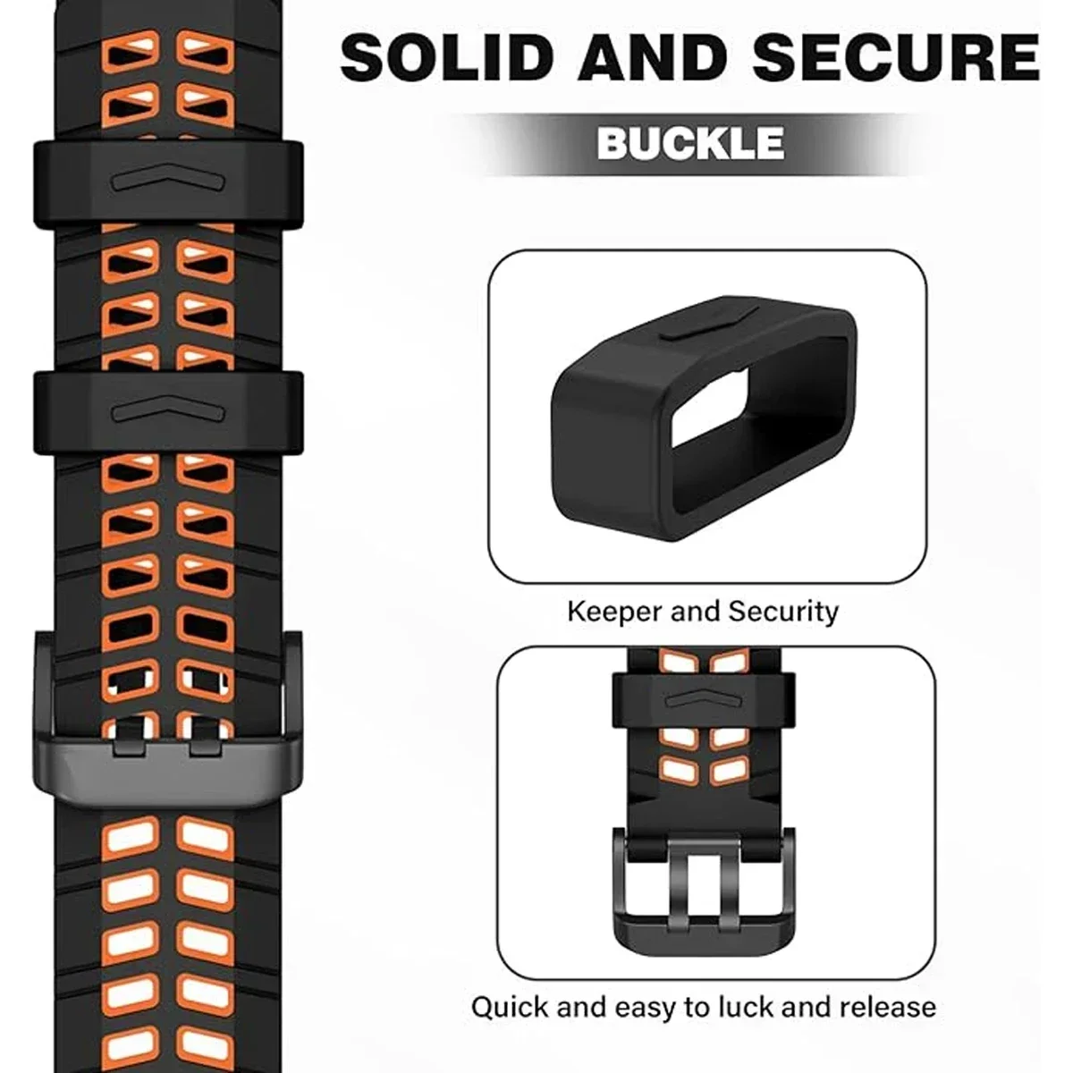 22 مللي متر سيليكون الفرقة لهواوي GT5 4/3Pro استبدال معصمه لساعة شاومي اللون 2 S2 46 مللي متر حزام نشط لسوار Garmin #4