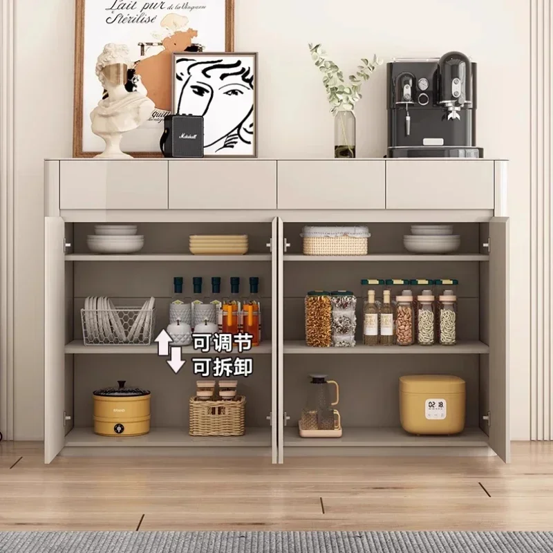 

Шкафы для обуви и комоды в кремовом стиле, тумбы для хранения в гостиной, выдвижные ящики, мебель для дома, комоды с полками