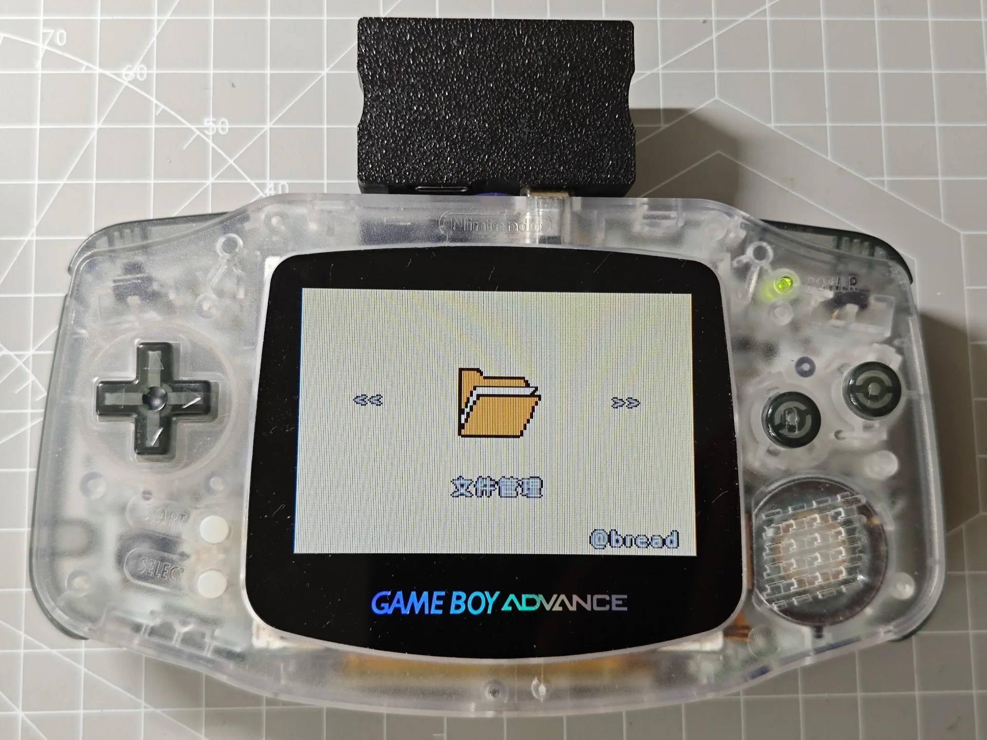 خرطوشة نقل لاسلكية GBA ChisLink - توفر احتياطية، محاكي FC، موقد ROM لـ Game Boy Advance