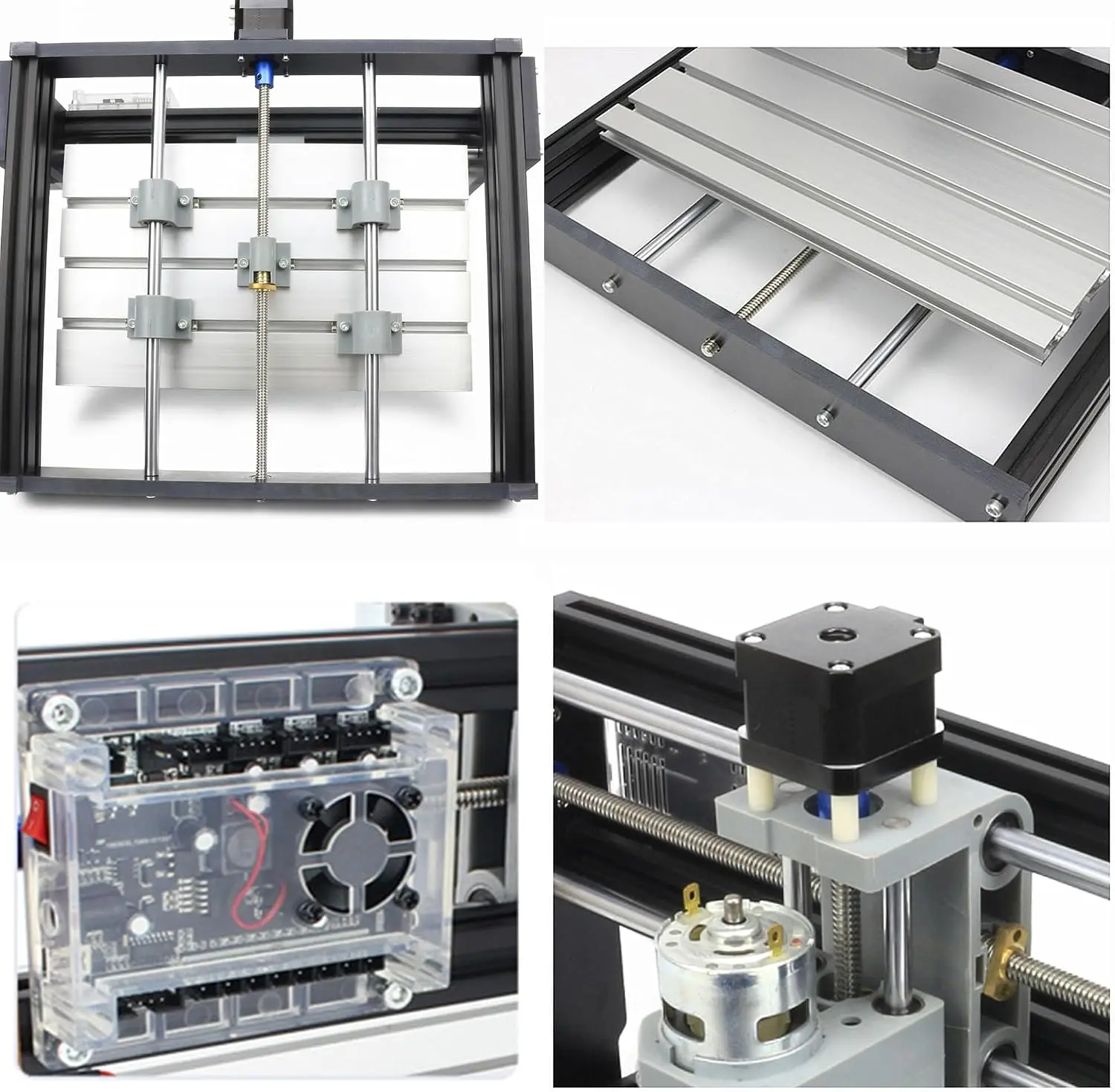 3 Axis 3018-PRO CNC Router Mini Desktop Milling Engraver Machine | GRBL Control,USB DIY Engraving Machine,120W PWM Spindle - view 3