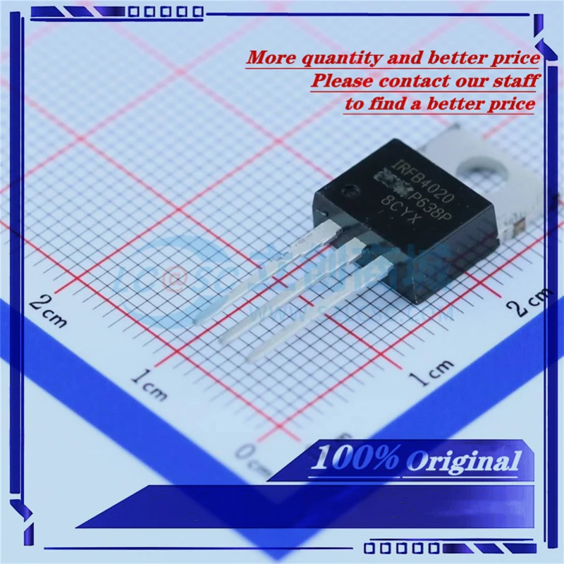 10PCS-50PCS/LOT IRFB4020PBF IRFB4020 TO-220 New Original Spot Stock