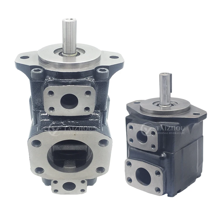 200 bar High Pressure Parker Hydraulic Pump Denison T6CC T6DC T6EC T6ED Double Vane Pump for Excavator hydraulic vane pump