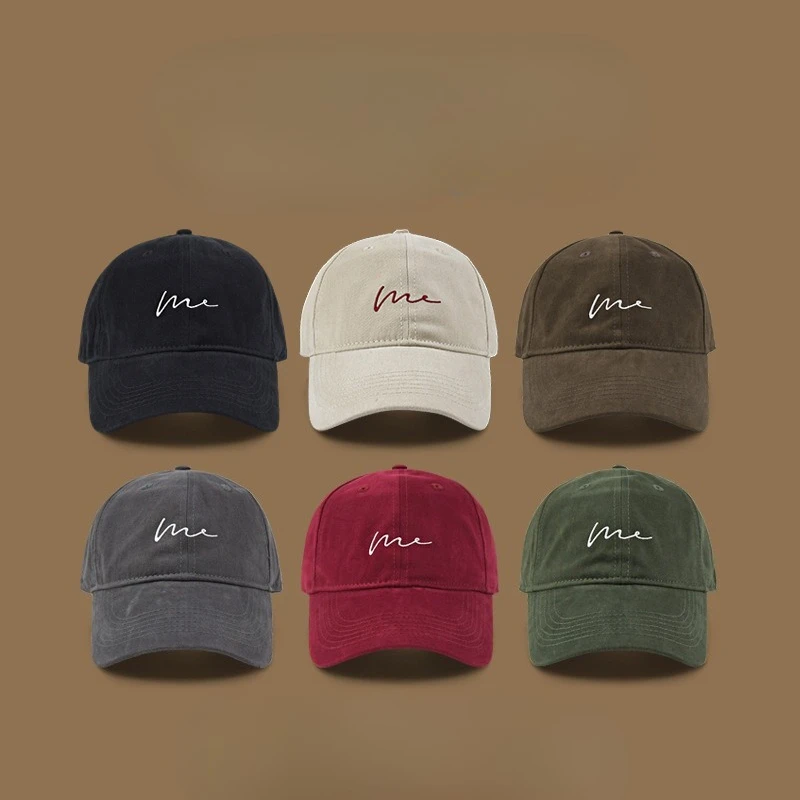 Hat Women's Shade Big Brim Baseball Cap Men's Tide Niche High Sense Versatile Sports Korean version of cap shows small face