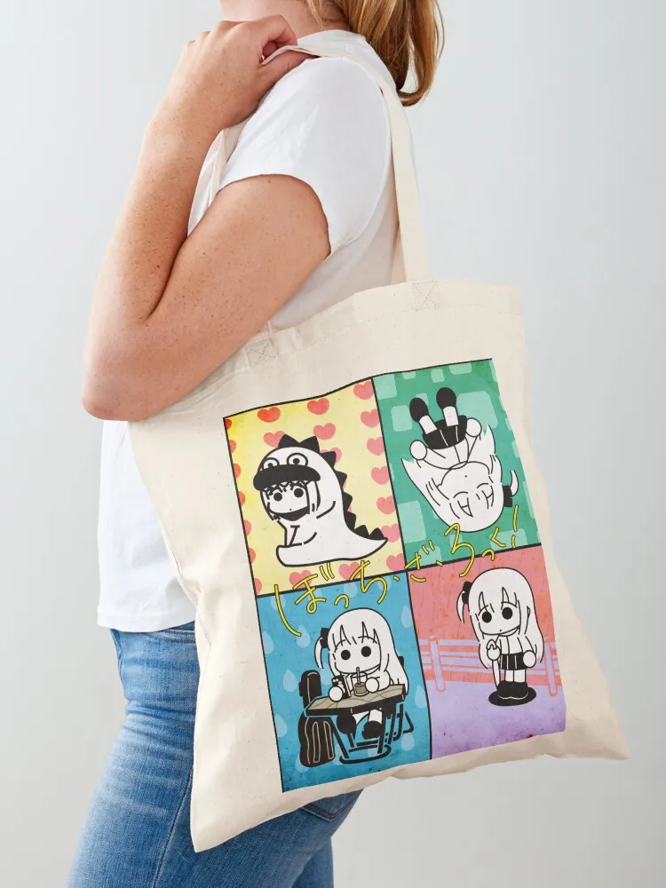 

Bocchi The Rock! Tote Bag Canvas bag bags luxury women Shopper handbag shopping trolley bag