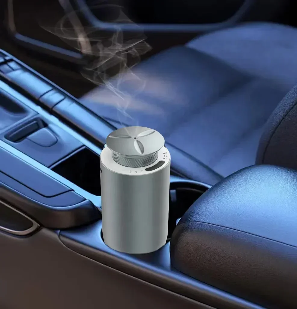 Luxury Scenting 10ml Aromatherapy Waterless Car Fragrance Machine Scent Nebulizer Car Air Freshener