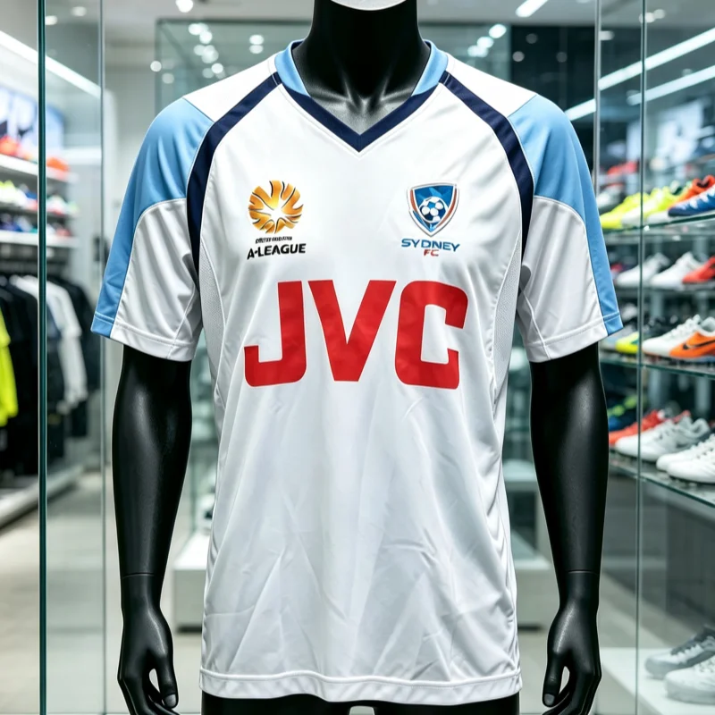 26-27 New Sydney FC Fan Customized Casual Sports Fast Drying Breathable 3D Printed T-shirt for Family and Children's Wear