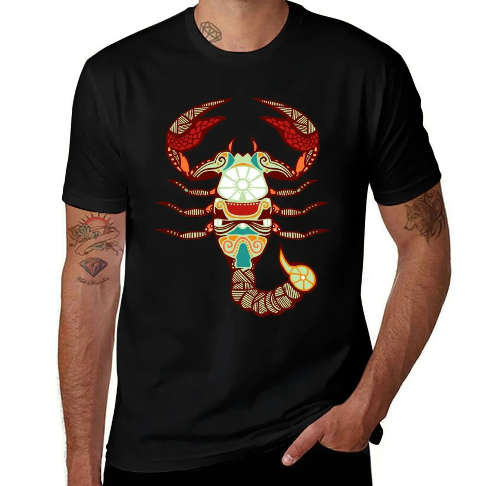 

Scorpio T-Shirt Urban Style Casual Short Sleeve Top