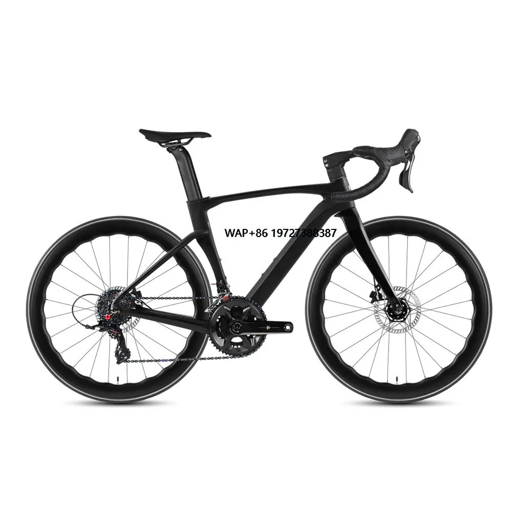 

CYCLONE-3rd 24 Speed 700c Road Bicycle Wheel Carbon Fibre Fork Hydraulic Disc Brake City Bike