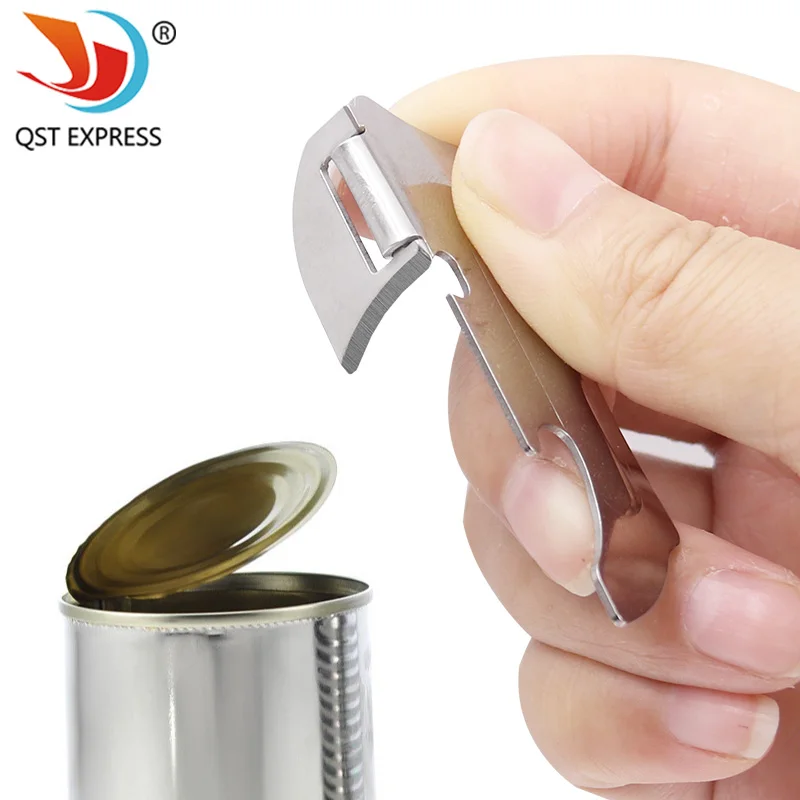 Can Opener Stainless Steel Safety Side Cut Manual Tin Corkscrew Beer Bottle Opening Cans Kitchen Tool