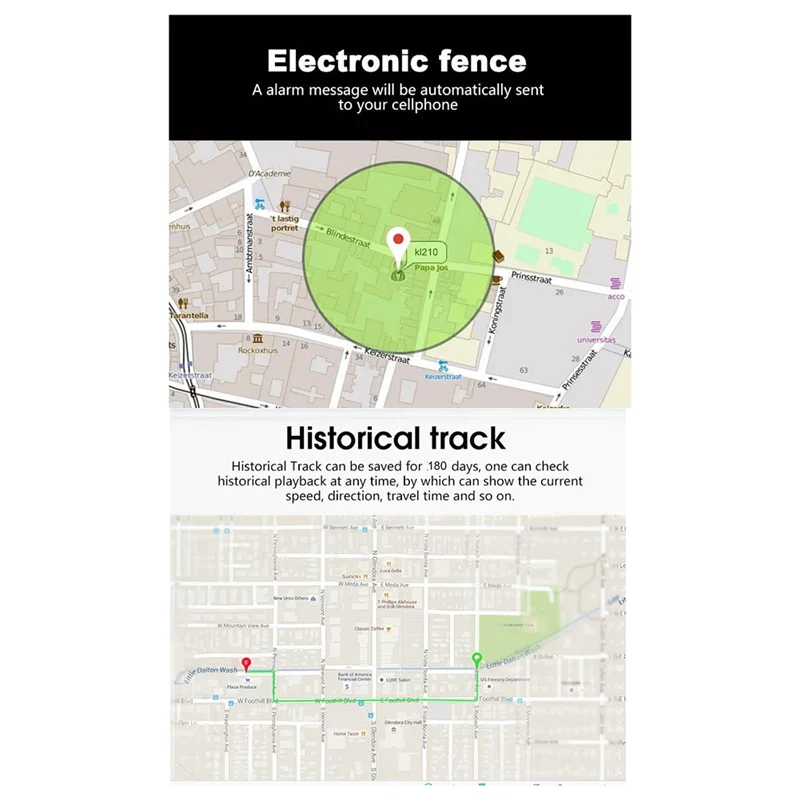 L72A-TKSTAR Mini GPS Tracker Magnete 2G TK913 GPS Tracker Senza Fili Bluetooth Mini Altoparlante Per Auto Sistema di Allarme ABS Auto Veicolo GPS Tr