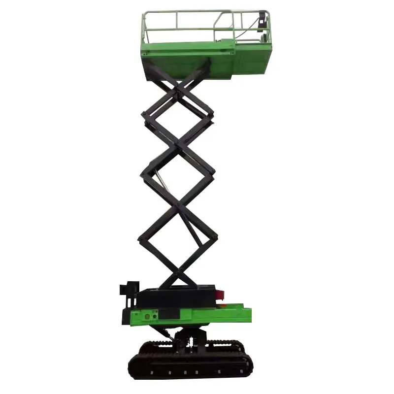 Hydraulischer Lastenaufzug, Aufzug, Lagerhäuser, elektrische Scheren-Tischlift, neuer Zustand, 6 m, Min. Hubhöhenkern inkl. Motorpumpe