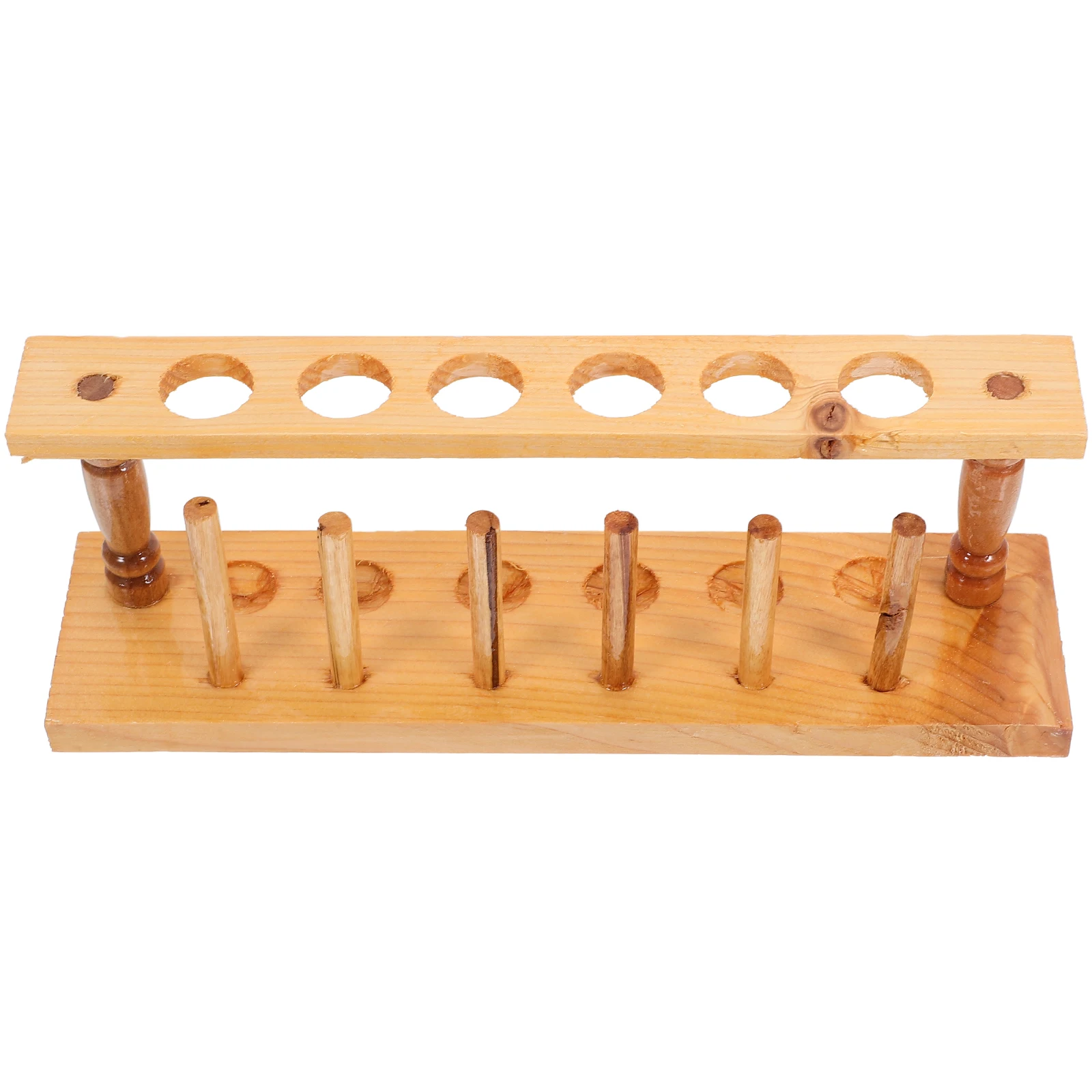 

Wooden Test Tube Rack Lab Holders Racks Laboratory Stand Small Bottle Holdersample Bracket Cool