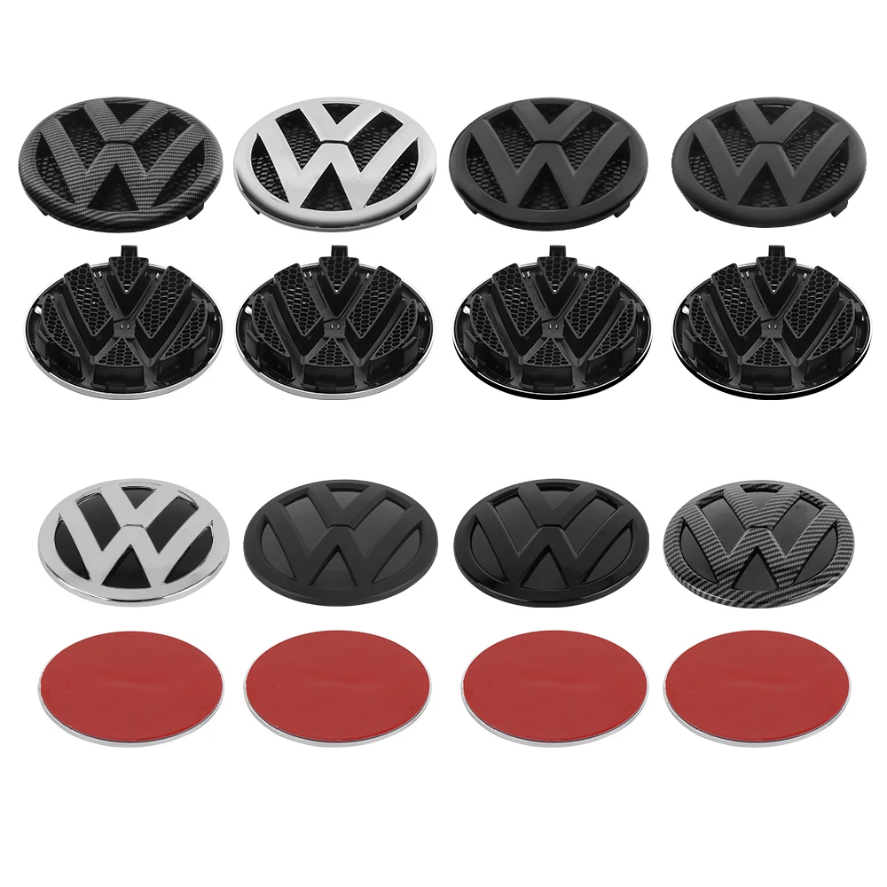 1Set Original replacement version Car Front Grille Emblem Cover Rear Trunk Lid Badge Stickers for VW Transporter T5 2010-2015