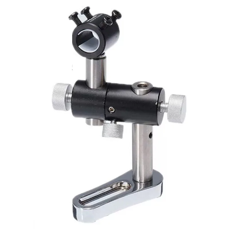 Universal Adjustable Three-Axis Laser Optical Bracket Stainless Steel Fixing Fixture Positioning Lamp Infrared Laser