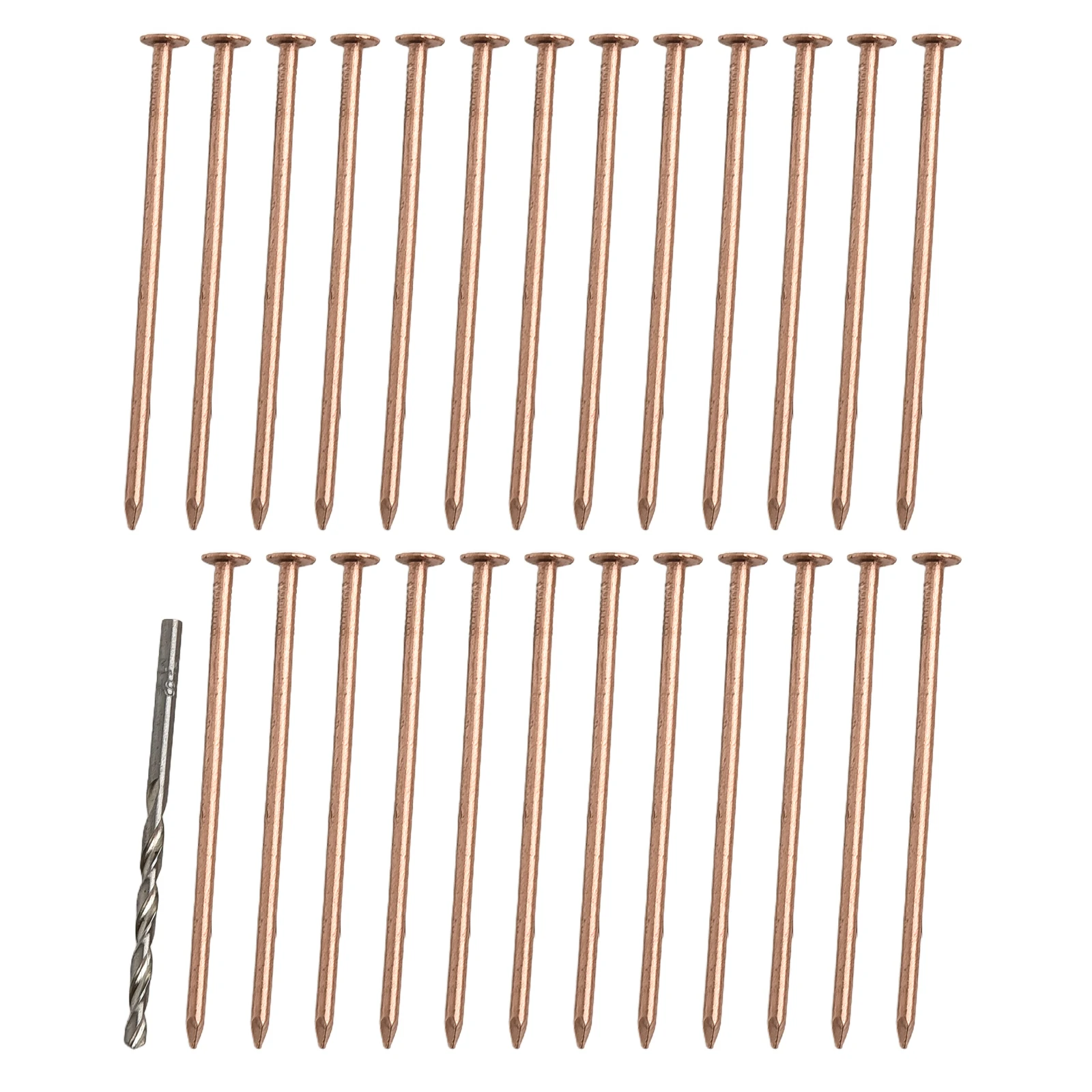 

25/20/15PCS 4 Inches Copper Tree Killer Nails For Killing Trees Stump Root Stump Removal Spikes Hardware Trees Tool Accessories