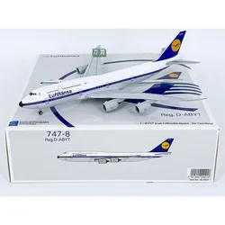다이캐스트 루프트한자 B747-8 승객 항공기 모형, 합금 장난감 컬렉션, 장식 전시 선물, 1/400 체중계 NG