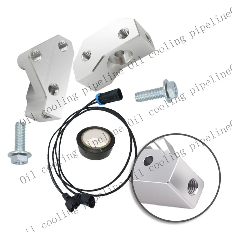 A+ Knock Sensor Relocation Kit Includes Brackets and Wire Harness for LS 97-07