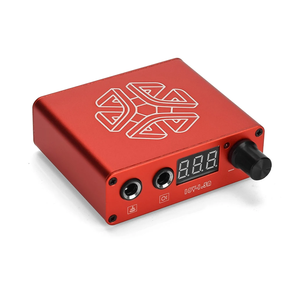 

LED Display Power Regulator Red USB Output Voltage Stabilizer Digital Screen Aluminum Alloy Material Powerful Performance Stable