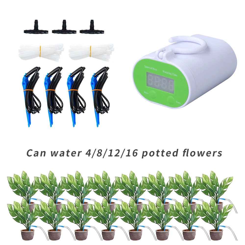 

Automatic waterer intelligent timed suction pump lazy watering flower artifact business trip household plant flower pot drip
