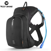 WEST BIKING-mochila ultraligera de 10L para ciclismo, correa ergonómica, bolsa para bicicleta de montaña y carretera con bolsa de agua, bolsa para senderismo y escalada al aire libre