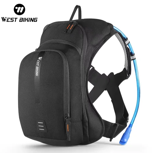 WEST BIKING-mochila ultraligera de 10L para ciclismo, correa ergonómica, bolsa para bicicleta de montaña y carretera con bolsa de agua, bolsa para senderismo y escalada al aire libre