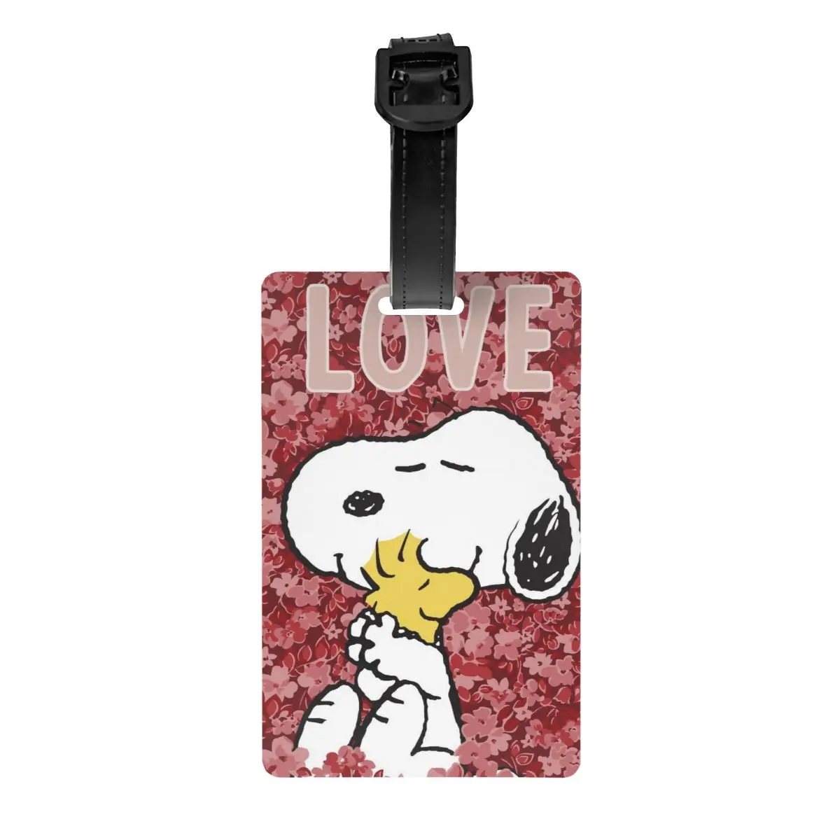 

Изготовленная на заказ багажная бирка S-Snoopys Love, чемодан, конфиденциальная обложка, идентификационная этикетка