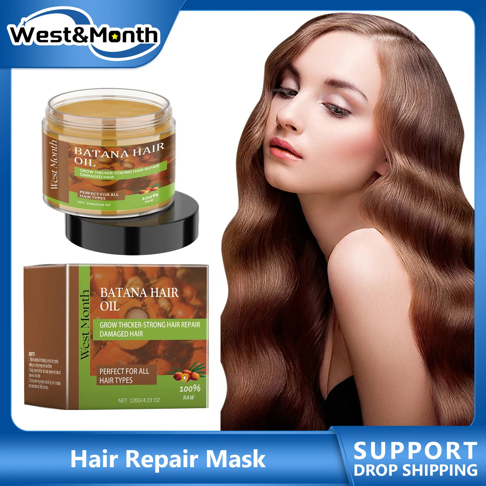 

Hair Repair Mask Smooth Frizz Anti Dryness Hair Care Conditioner Restore Soften Shiny Moisturizing Magical Treatment Hair Mask