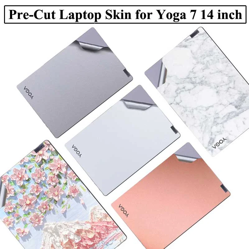 

Pre-Cut Laptop Skin Sticker for Lenovo Yoga Slim 7 14Q8X9 14IMH9 2in1 14IML9 14AHP9 Pro 7 14IRH8 14ARP8 14ARH8 Trackpad Cover