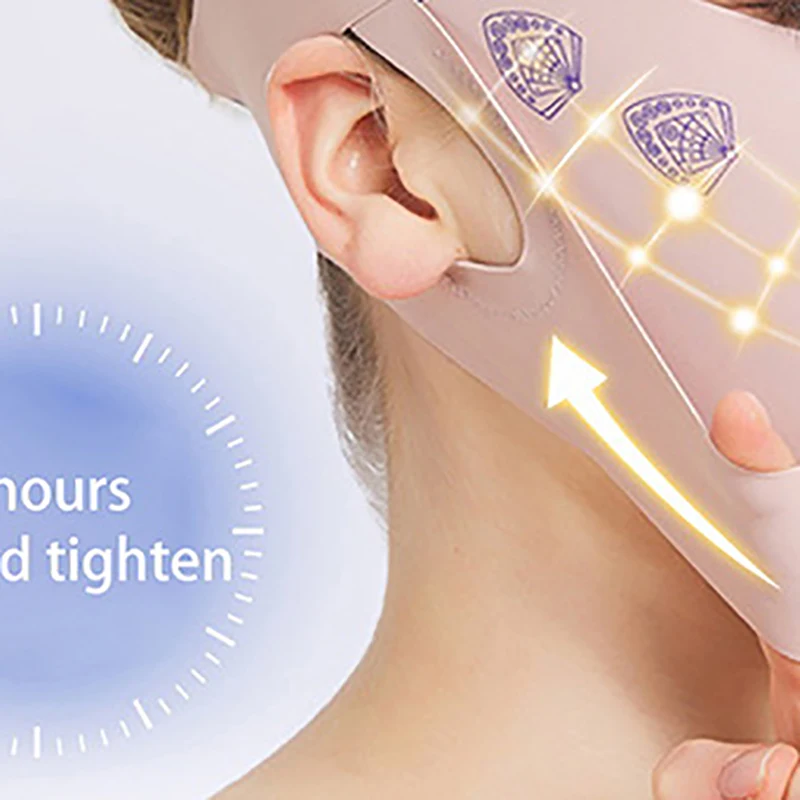 이중턱 슬리밍 밴드 얼굴 리프팅 벨트 V라인 얼굴 슬리밍 스트랩 이중턱 조절 슬림 스트랩 페이셜 마스크 도구